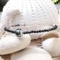 Armband aus 925er Sterlingsilber mit Tahitiperle - Spinell