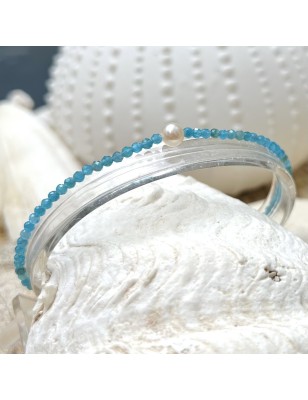 prix bracelet perle eau douce pierre apatite vertu