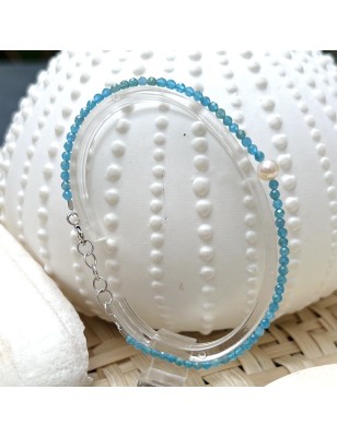 prix bracelet perle eau douce pierre apatite vertu
