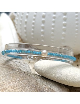 prix bracelet perle eau douce pierre apatite vertu