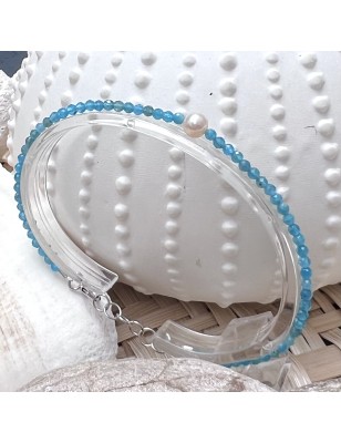 prix bracelet perle eau douce pierre apatite vertu