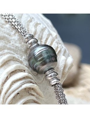 prix collier perle de Tahiti - perle d'huitre
