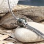 Maeva - Tahitian Pearl Silver Necklace