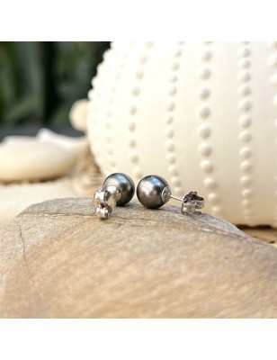 boucle oreille perle de Tahiti prix perle d huître