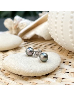 boucle oreille perle de Tahiti prix perle d huître