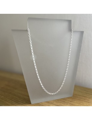 rhodium silver men's chain price length 50cm