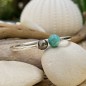 Larimar - Bracelet Argent Rhodié Perle de Tahiti