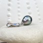 Infini - 8,56mm Blue Tahitian Pearl Pendant