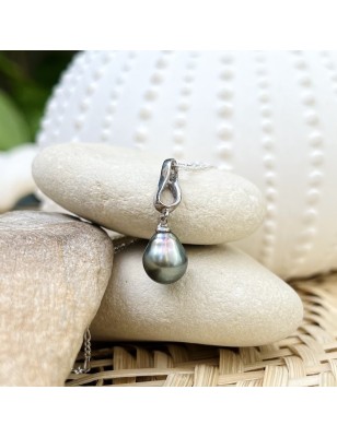 blue tahitian pearl pendant price - tahitian jewelry - tahitian jewerly stores