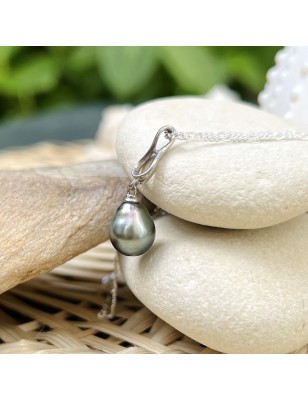 pendentif perle de Tahiti bleue prix huitre perle bijou tahitien