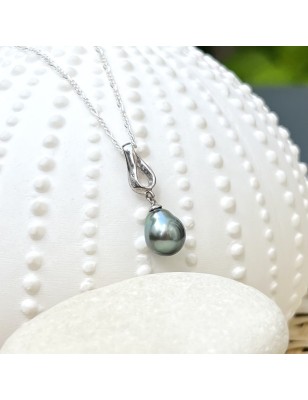 blue tahitian pearl pendant price - tahitian jewelry - tahitian jewerly stores