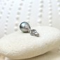 Infini - Pendentif Perle de Tahiti Bleue 8,56mm