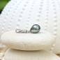 Infini - 8,56mm Blue Tahitian Pearl Pendant