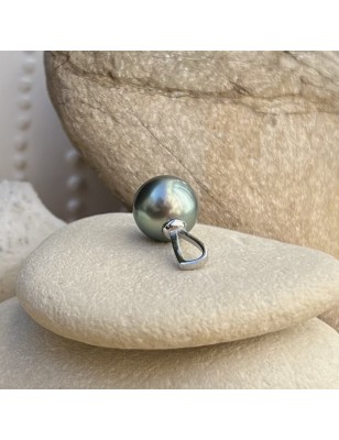 green tahitian pearl women pendant price