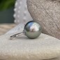 11mm Green Tahitian Pearl Pendant