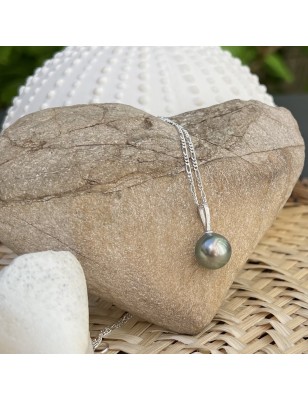 green tahitian pearl women pendant price