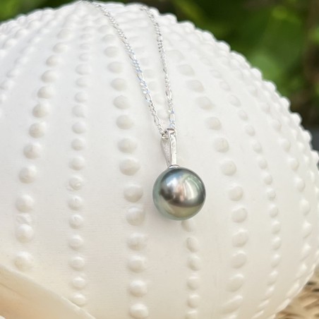 green tahitian pearl women pendant price