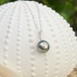 Pendentif Perle de Tahiti Tilleul 11mm