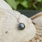Peacock Blue 11,49mm Tahitian Pearl Pendant