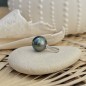 Peacock Blue 11,49mm Tahitian Pearl Pendant