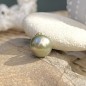 Hura - 13mm Green Lagoon Tahitian Pearl 18K Gold Pendant