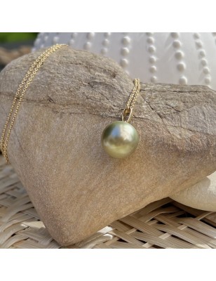 green lagoon tahitian pearl gold pendant price