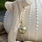 Hura - Pendentif Oro 750 Perla de Tahití Verde Laguna 13mm