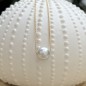 White Tahitian Pearl 18K Gold Necklace