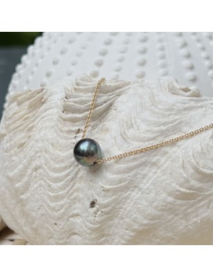 Collana con perla di Tahiti