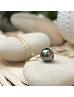 tahitian pearl gold necklace woman pearl choker price - tahitian jewerly - tahitian jewerly stores