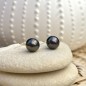 Erita - Tahitian Pearl 18K Yellow Gold Earrings