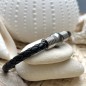 Maohiiri - Grey Tahitian Pearl Man Leather Bracelet