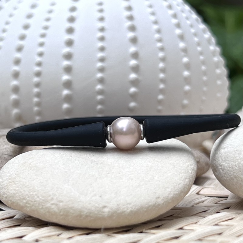 Bracelet Perle d'Eau Douce Rose 8,95mm