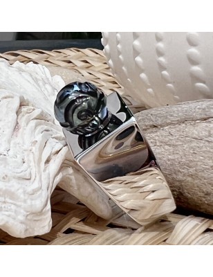 bague homme perle de tahiti prix perle gravée perles tahitiennes