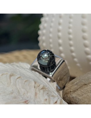 tahitian pearl men ring price