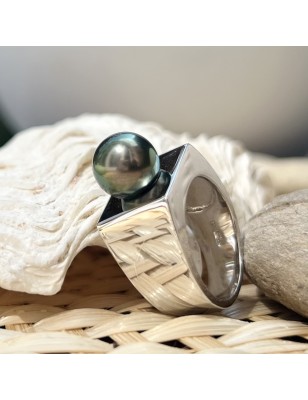 bague homme perle de tahiti prix