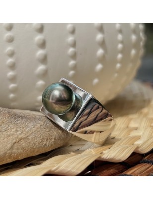 bague homme perle de tahiti prix