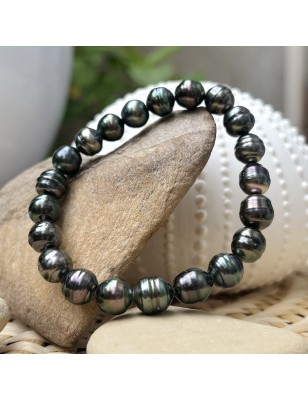 Bracciale Uomo in Perle di Tahiti