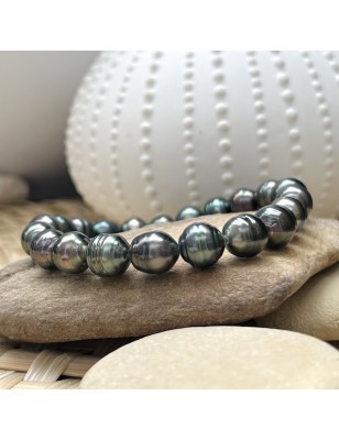Pulsera con perla de Tahití