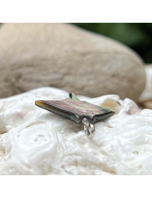 raie manta pendentif femme nacre tahiti prix perle huitre