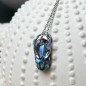 Savate - Rhodium Silver Abalone Savannah Pendant