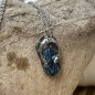 Savate - Rhodium Silver Abalone Savannah Pendant