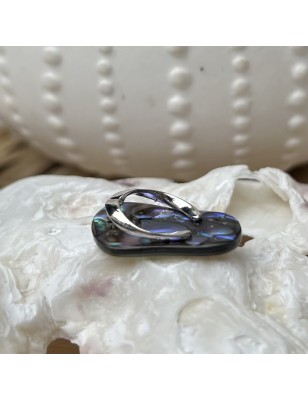 abalone mother of pearl savannah pendant price- Flip-Flop Pendant