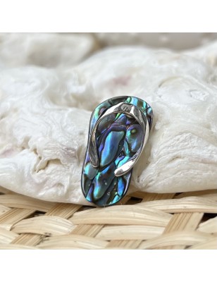 abalone mother of pearl savannah pendant price - Flip-Flop Pendant