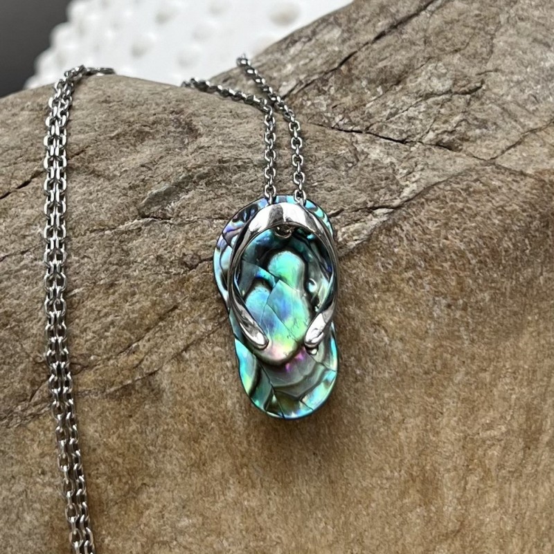 Savate - Silver Abalone Savannah Pendant