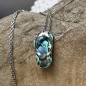 Savate - Pendentif Nacre d'Abalone et Argent