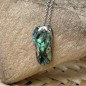 Savate - Abalone and Silver Savannah Pendant