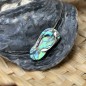 Savate - Pendentif Argent Nacre d'Abalone