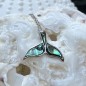 Oua - Abalone Shell Dolphin Tail Pendant