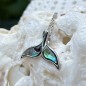 Oua - Abalone Shell Dolphin Tail Pendant